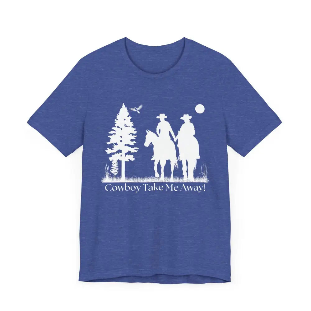 Western T-Shirt Couples Tee Country Style Women Short Sleeve Shirt Horse Lover Shirt - T-Shirt