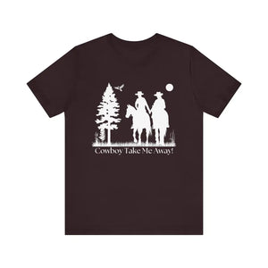Western T-Shirt Couples Tee Country Style Women Short Sleeve Shirt Horse Lover Shirt - Oxblood Black / XS - T-Shirt