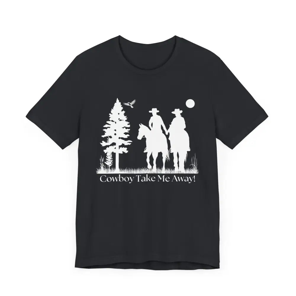 Western T-Shirt Couples Tee Country Style Women Short Sleeve Shirt Horse Lover Shirt - T-Shirt