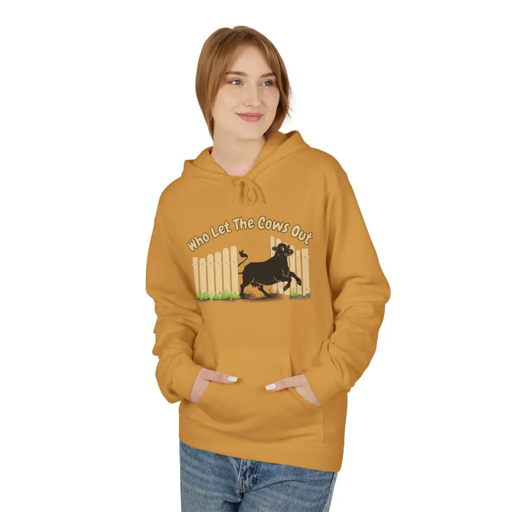 Who Let the Cows Out Farm Hoodie Rancher Apparel Family Gift Ideas - Hoodie