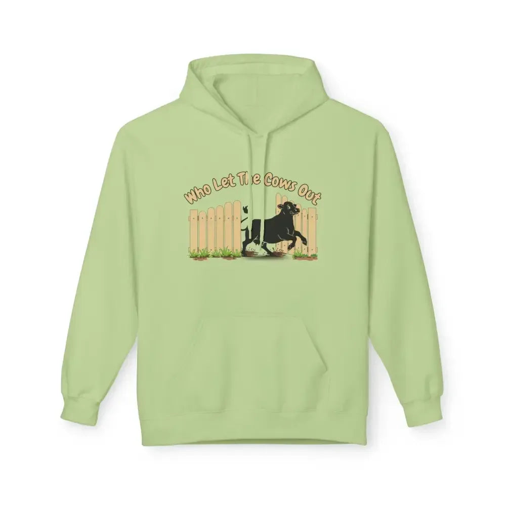 Farm Hoodie, Who Let the Cows Out, Rancher Apparel, Family Gift Ideas - The Best New Thing