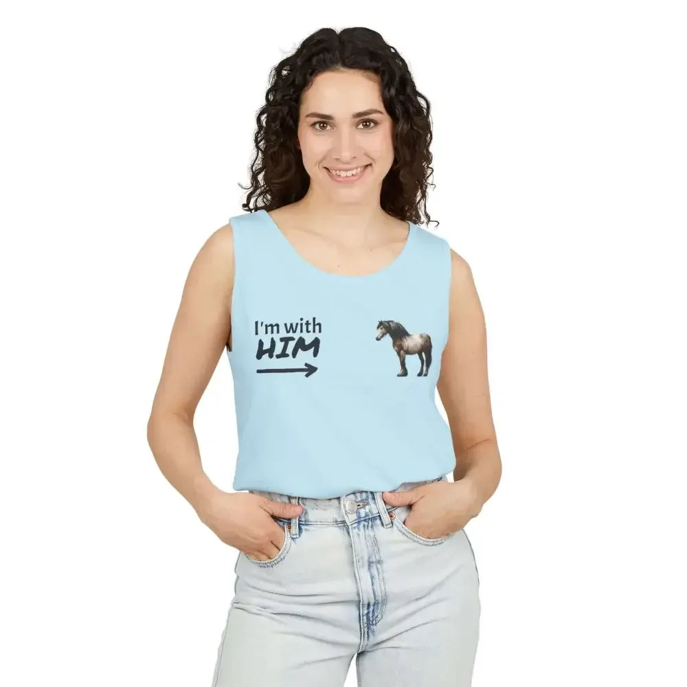 Woman Summer Tank Top, Summer Horse Lover T-Shirt, Women's Summer Tee - The Best New Thing