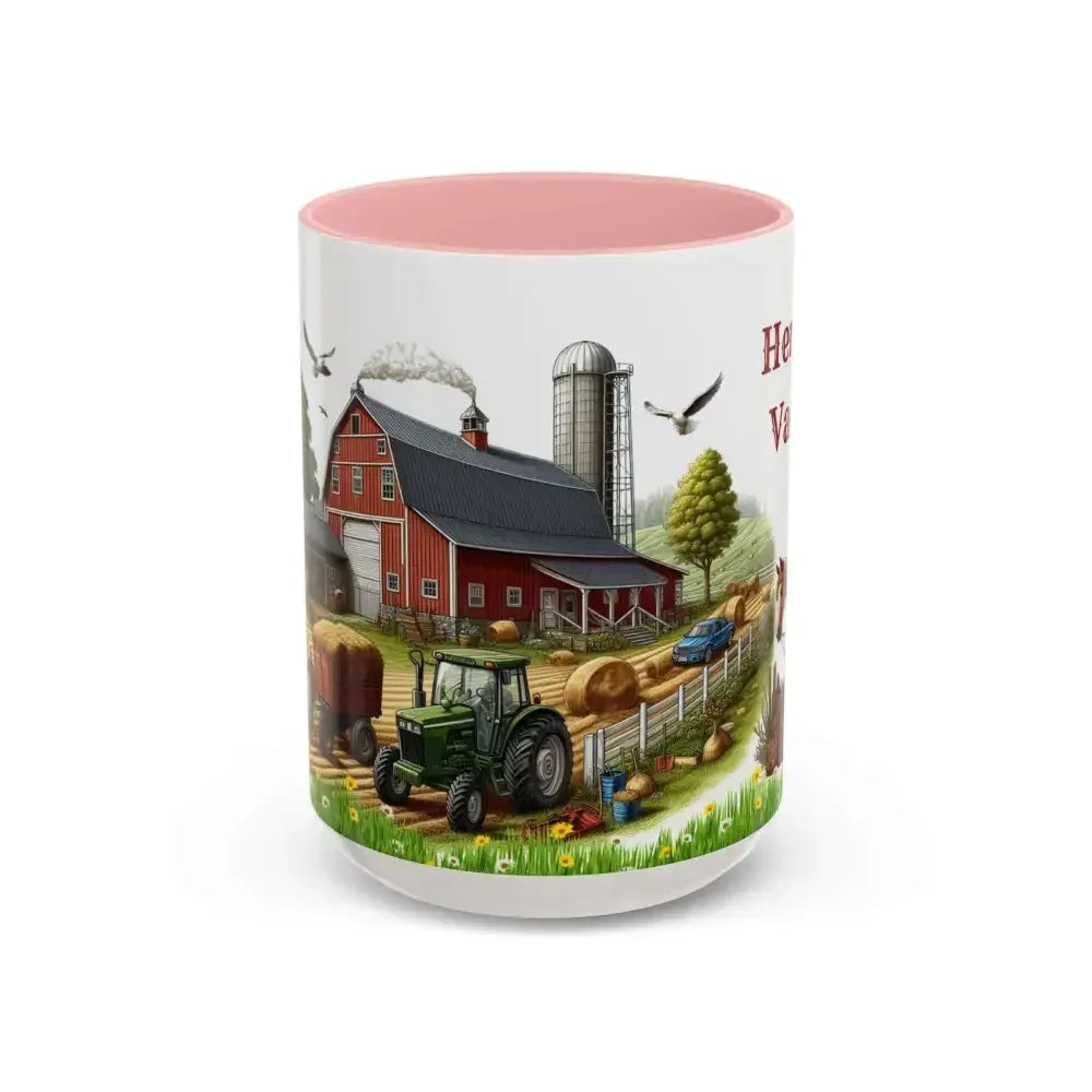 Working Farmer Coffee Mug, Here's My Vacation - The Best New Thing