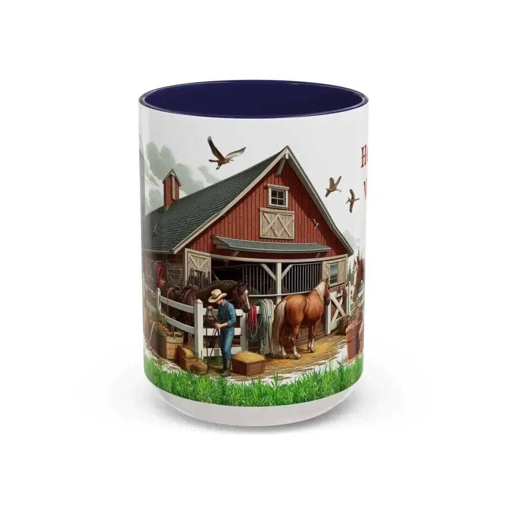 Working Rancher Coffee Mug, Cowgirl No Vacation Coffee Mug - The Best New Thing
