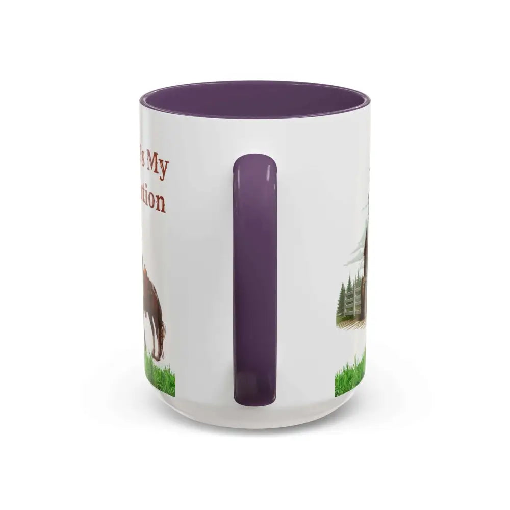 Working Rancher and Cowgirl No Vacation Coffee Mug - Mug
