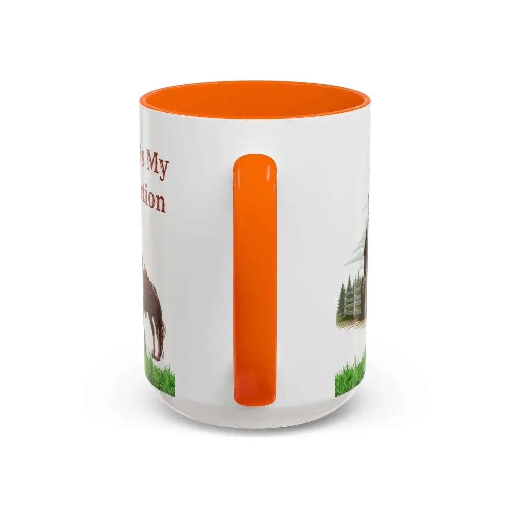 Working Rancher and Cowgirl No Vacation Coffee Mug - Mug