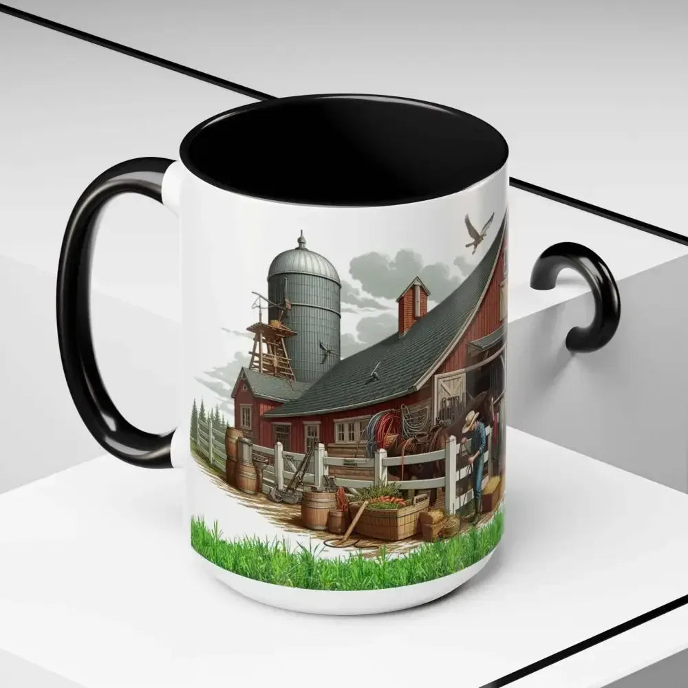 Working Rancher Coffee Mug, Cowgirl No Vacation Coffee Mug - The Best New Thing
