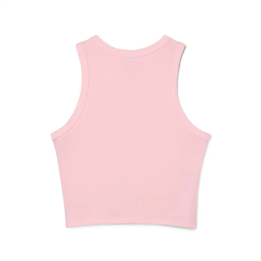 Workout Barbell Fitness Tank Top Women’s Micro Rib Racer Tank Top Workout Fitness Top - Tank Top
