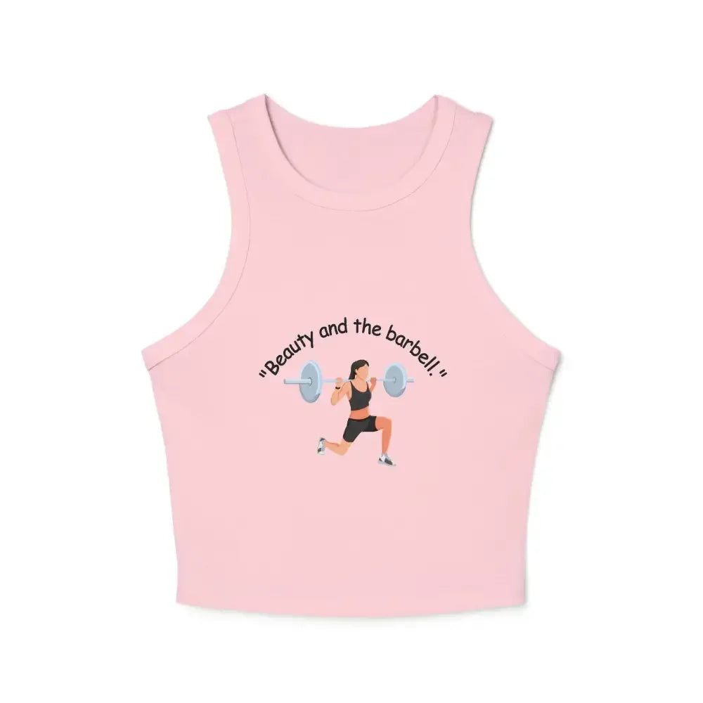 Fitness Tank Top, Women's Racer Tank Top, Workout Fitness Top - The Best New Thing