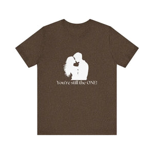 You’re Still The One Custom Design Unisex Jersey Short Sleeve T-Shirt - Heather Brown / XS - T-Shirt
