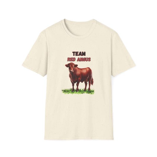 Red Angus T-Shirt, Cattle Ranching Tee, Rancher Apparel - The Best New Thing
