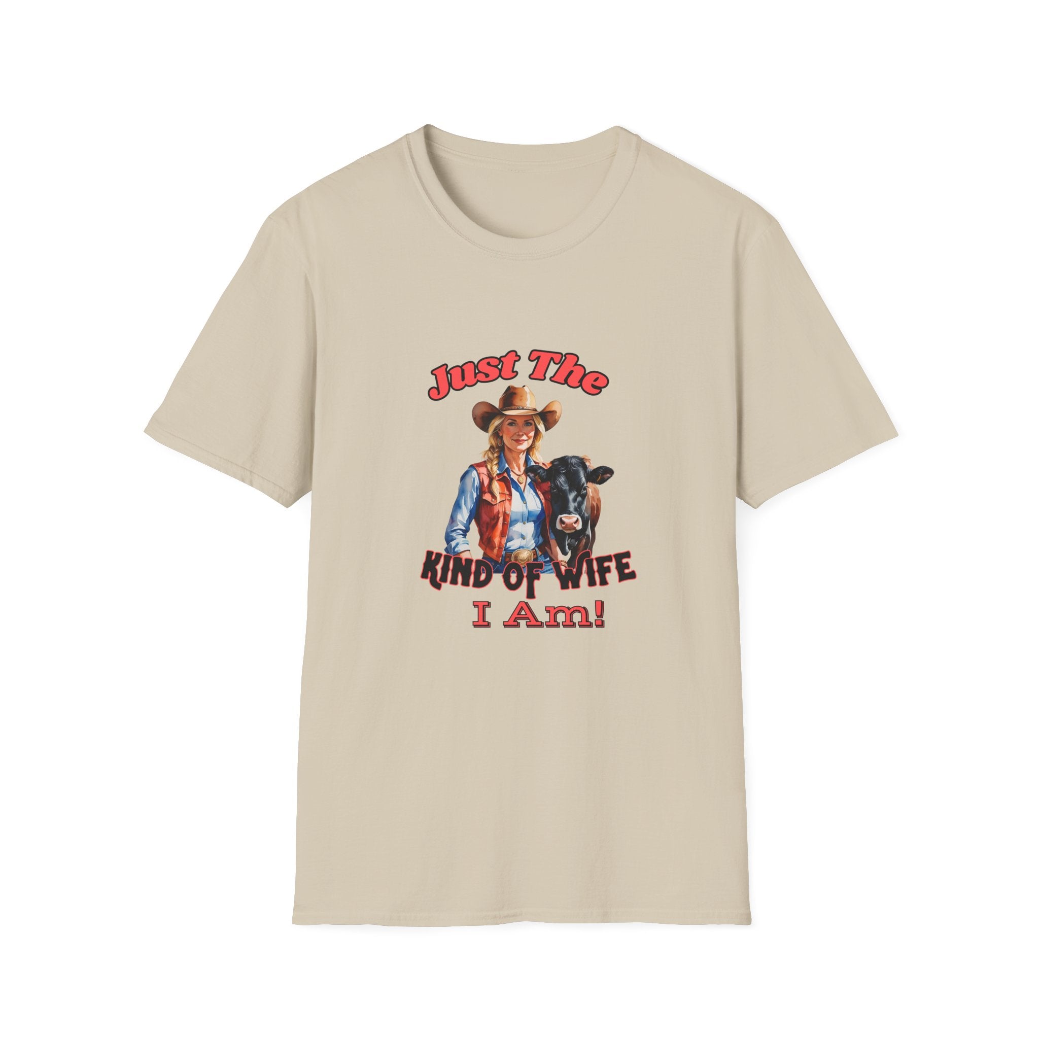 Funny Farm Wife Shirt, Just the Kinda of Wife I Am Tee, Farmers Wife