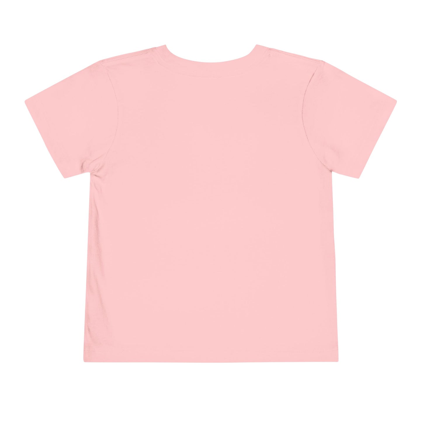 Back view of the Toddler Cowgirl Tee in soft pink, perfect children apparel for adventure and play.