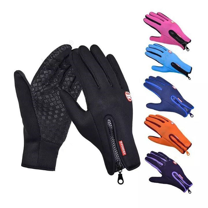 Winter Gloves, Waterproof, Sports Gloves with Fleece and Touchscreen - The Best New Thing