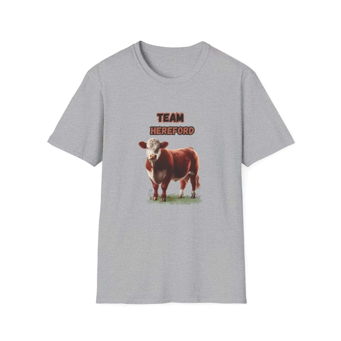 Hereford T-Shirt, Cattle Farmer Tee, Livestock Show Shirt - The Best New Thing