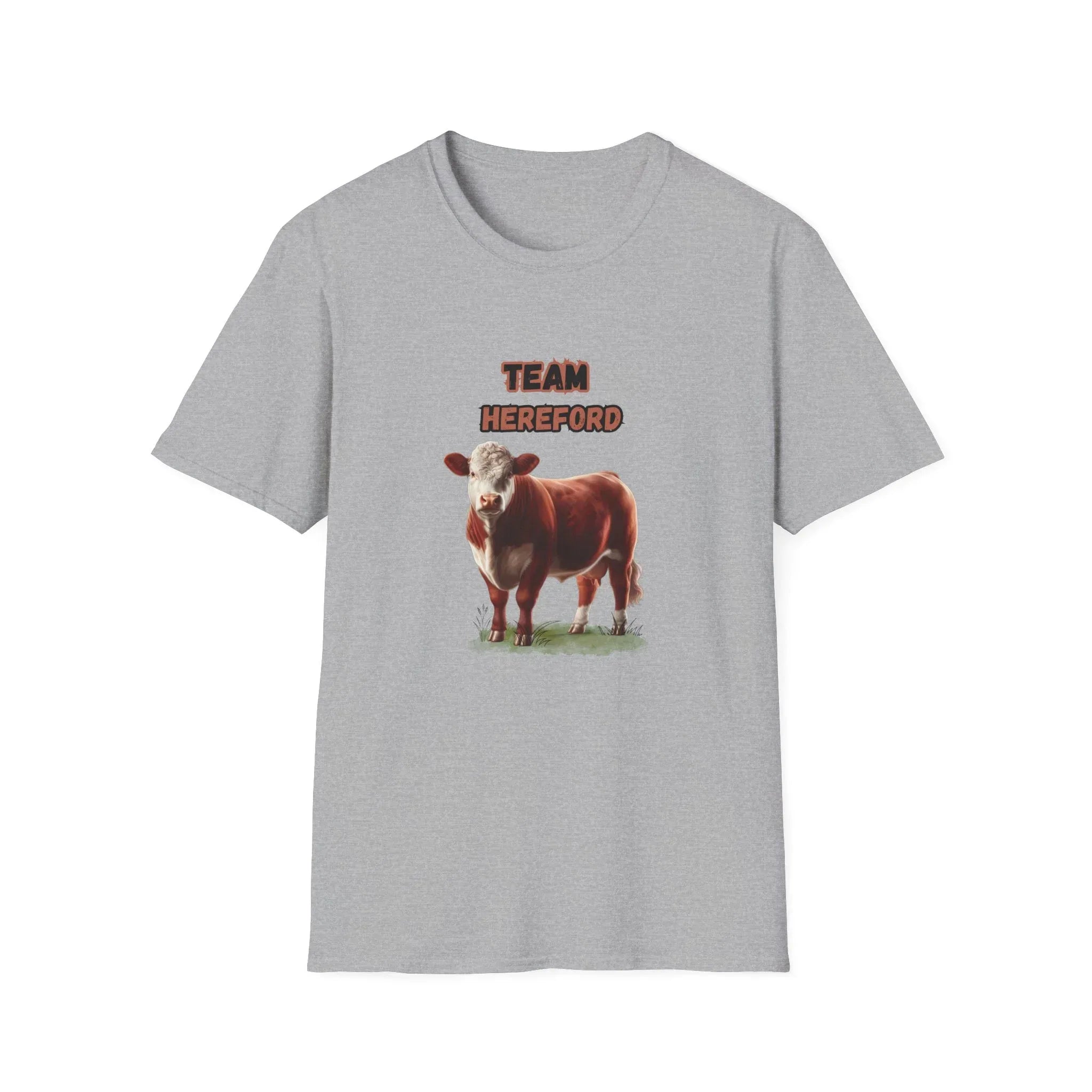 Hereford T-Shirt, Cattle Farmer Tee, Livestock Show Shirt