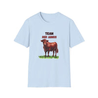 Red Angus T-Shirt, Cattle Ranching Tee, Rancher Apparel - The Best New Thing