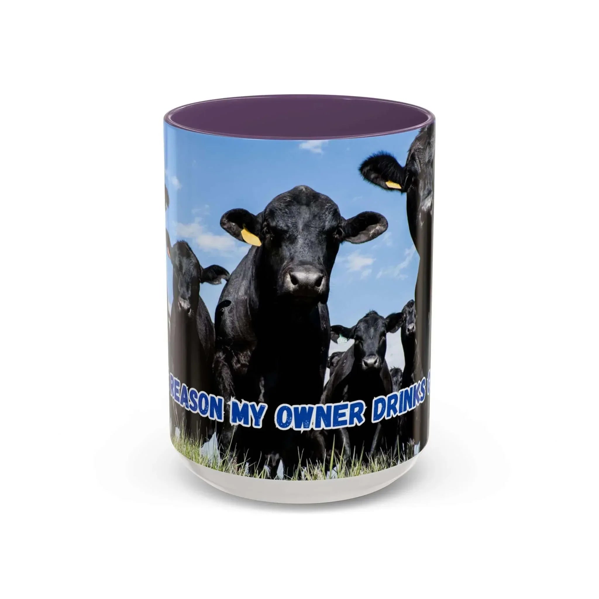 Black Angus Coffee Mug, Rancher Mug, Gifts for Dad
