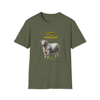 Charolais T-Shirt, Charolais Cattle Farmer Tee, Livestock Apparel - The Best New Thing