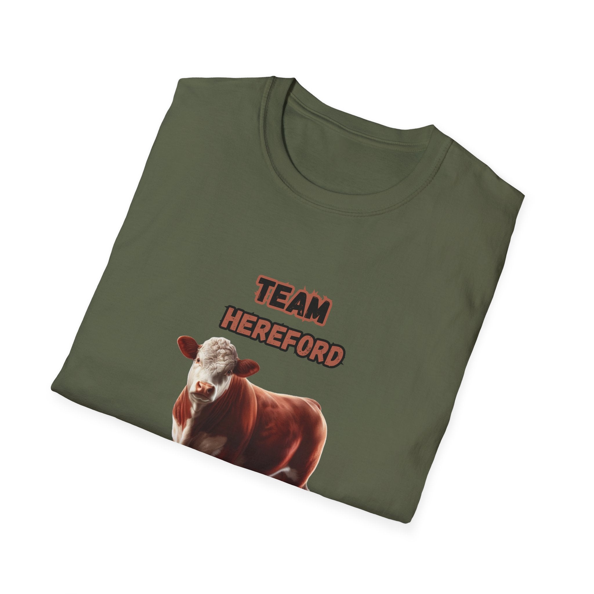 Hereford T-Shirt, Cattle Farmer Tee, Livestock Show Shirt