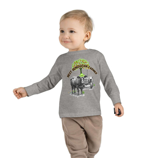 Toddler Long Sleeve Tee, Youth Farm Tee, Toddler Tee Farm Apparel - The Best New Thing