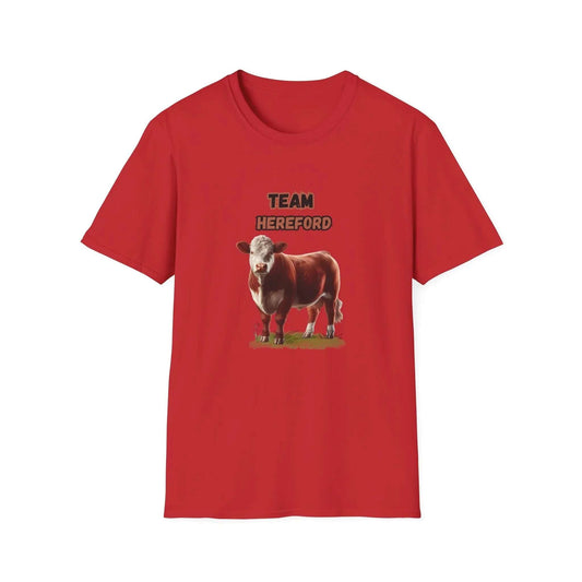 Hereford T-Shirt, Cattle Farmer Tee, Livestock Show Shirt - The Best New Thing