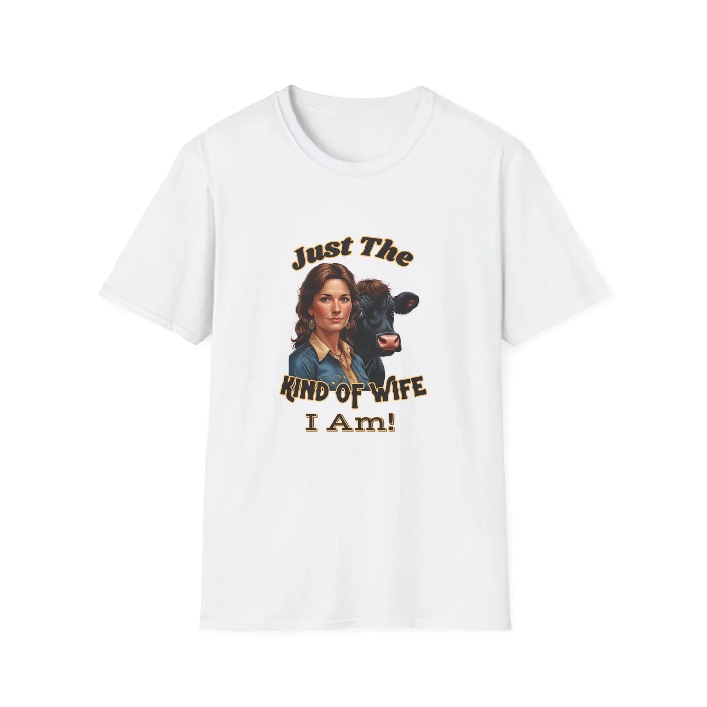 Farmers Wife Apparel, "Just The Kind of Wife I Am, Funny Farm Wife Tee - The Best New Thing