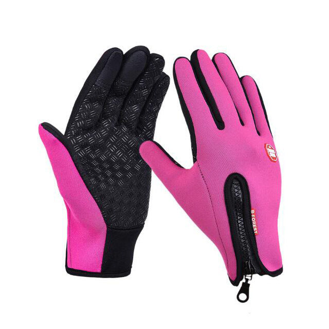 Winter Gloves, Waterproof, Sports Gloves with Fleece and Touchscreen - The Best New Thing