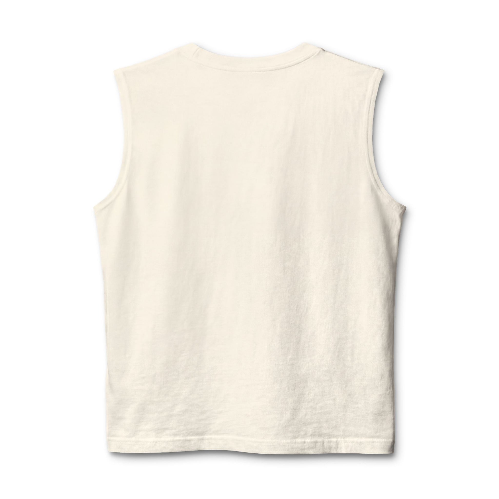 Back view of the Country Life Tank, a comfortable muscle tank perfect for summer days on the farm.