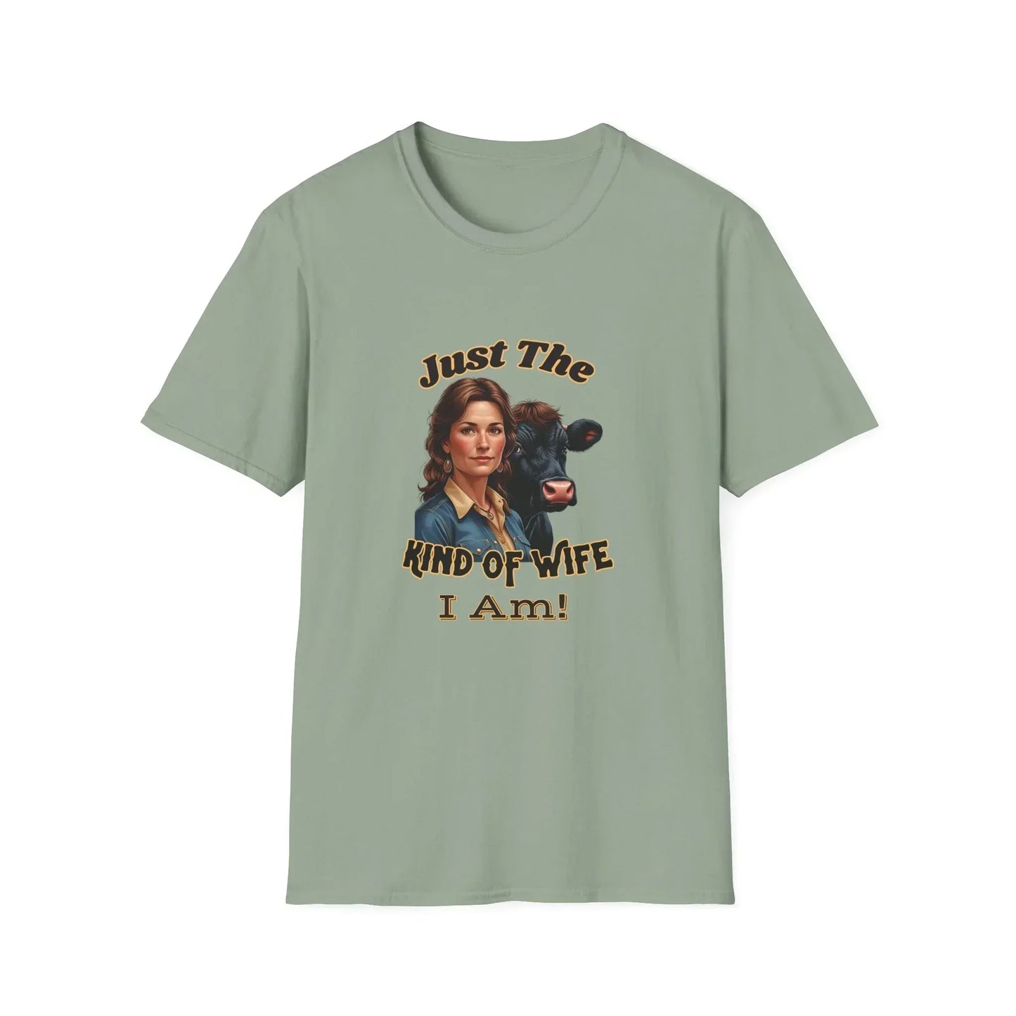 Farmers Wife Apparel, "Just The Kind of Wife I Am, Funny Farm Wife Tee - The Best New Thing