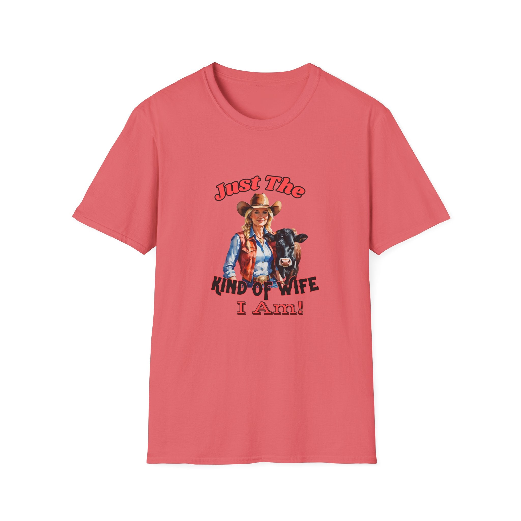 Funny Farm Wife Shirt, Just the Kinda of Wife I Am Tee, Farmers Wife