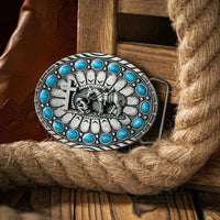 Western Belt Buckle, Large Belt Buckle for Cowgirls - The Best New Thing
