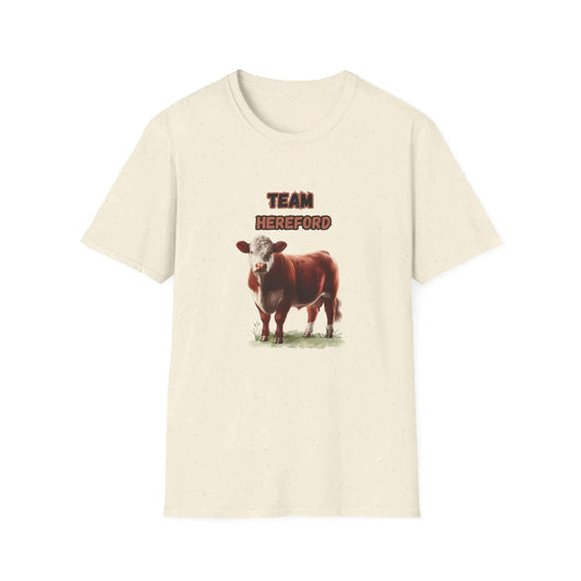 Hereford T-Shirt, Cattle Farmer Tee, Livestock Show Shirt - The Best New Thing