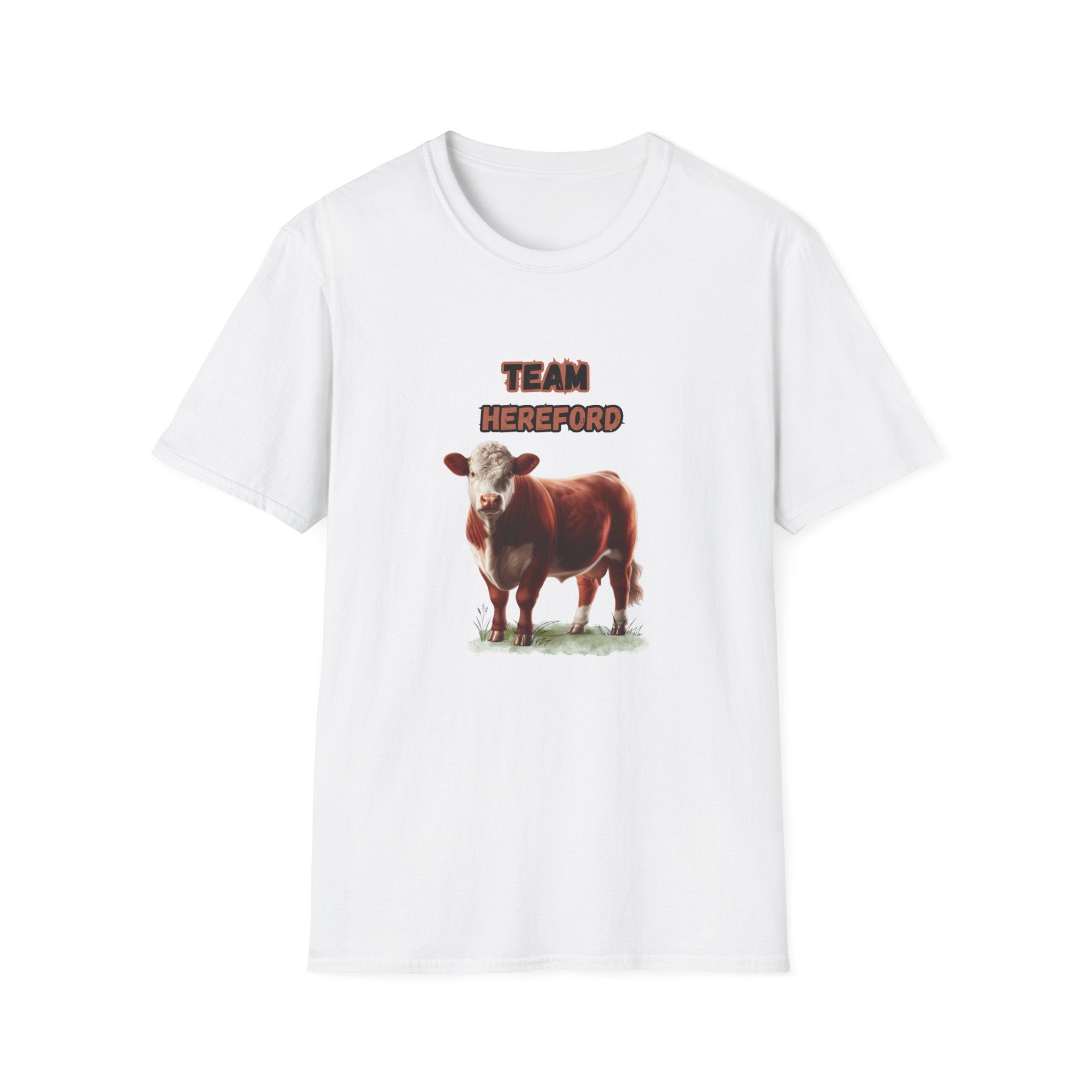 Hereford T-Shirt, Cattle Farmer Tee, Livestock Show Shirt