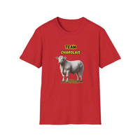Charolais T-Shirt, Charolais Cattle Farmer Tee, Livestock Apparel - The Best New Thing