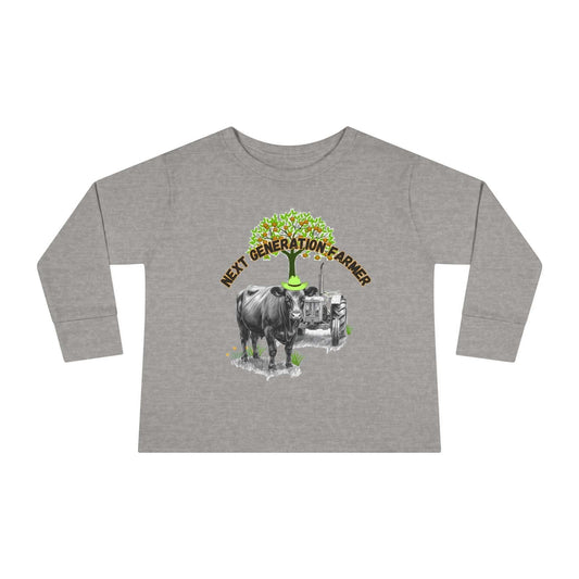 Toddler Long Sleeve Tee, Youth Farm Tee, Toddler Tee Farm Apparel - The Best New Thing