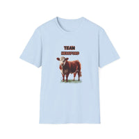 Hereford T-Shirt, Cattle Farmer Tee, Livestock Show Shirt - The Best New Thing