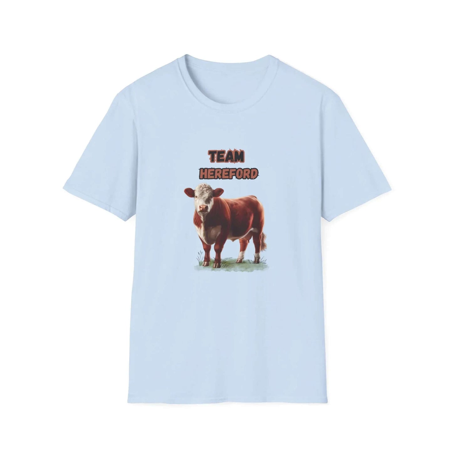 Hereford T-Shirt, Cattle Farmer Tee, Livestock Show Shirt - The Best New Thing