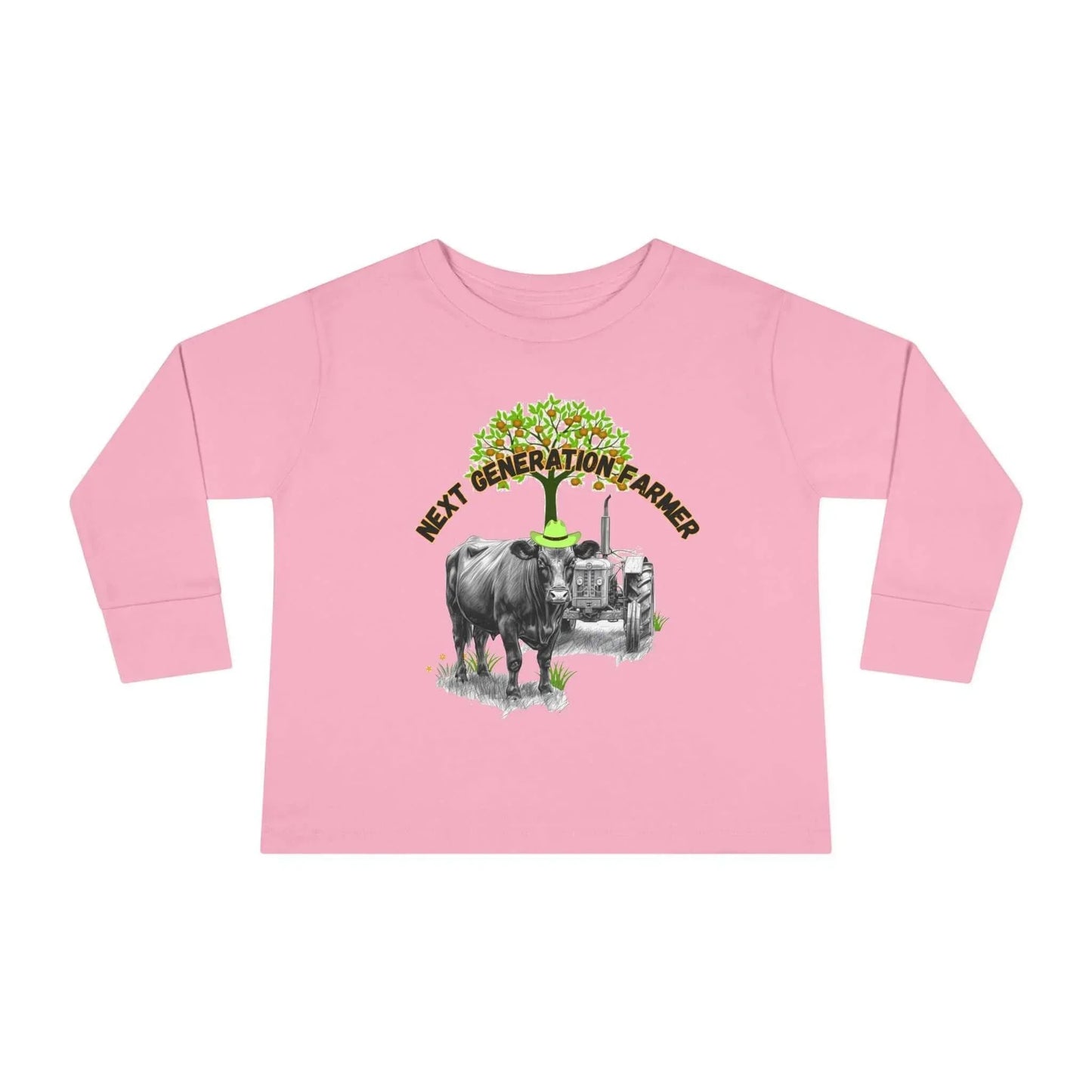 Toddler Long Sleeve Tee, Youth Farm Tee, Toddler Tee Farm Apparel - The Best New Thing