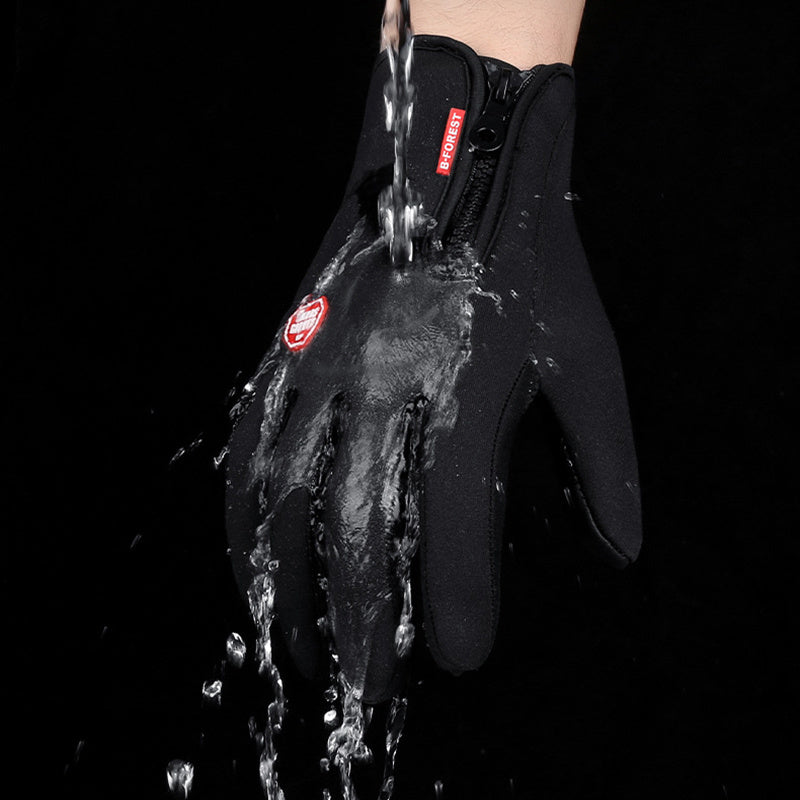 Winter Gloves, Waterproof, Sports Gloves with Fleece and Touchscreen - The Best New Thing