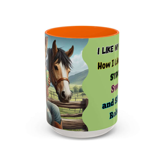 Horse Lover Coffee Mug, Coffee Lover Cup, Cowgirl Gifts