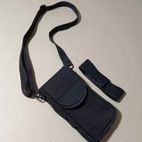 Cell Phone Holster - Tactical phone holder for riding with adjustable strap and secure closure.