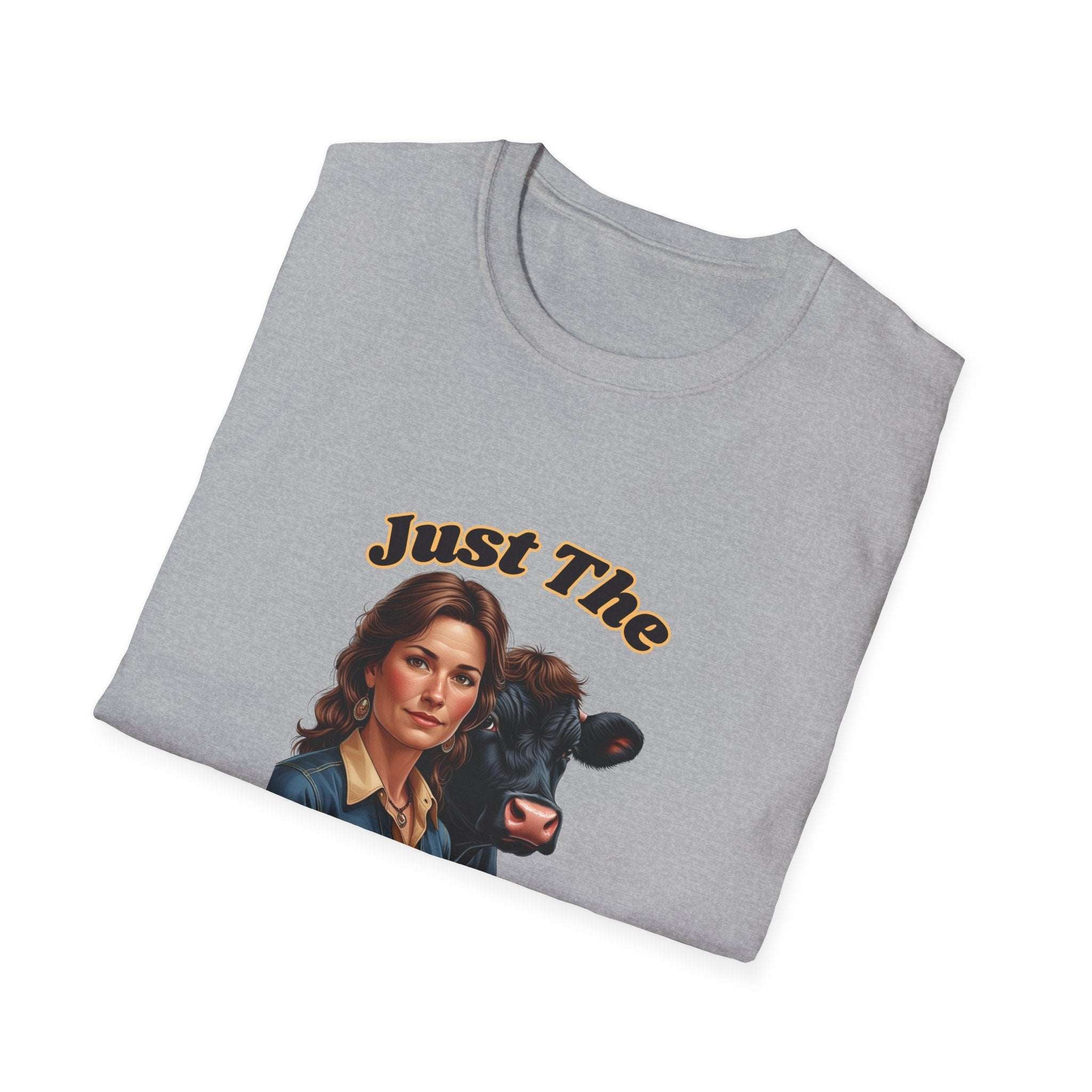 Farmers Wife Apparel, "Just The Kind of Wife I Am, Funny Farm Wife Tee, Neck