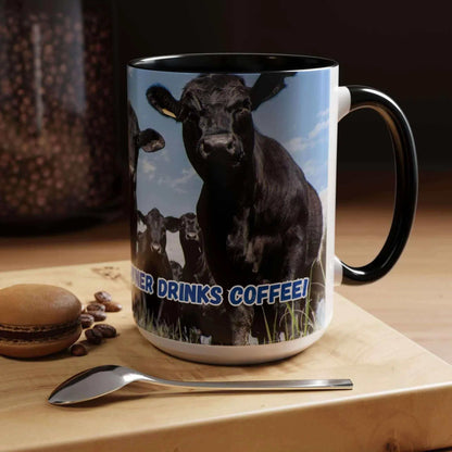 Black Angus Coffee Mug, Rancher Mug, Gifts for Dad, Ranch Coffee Mugs - The Best New Thing