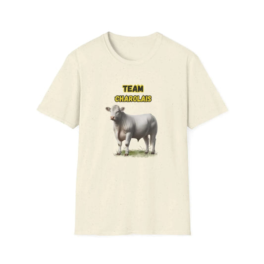 Charolais T-Shirt, Charolais Cattle Farmer Tee, Livestock Apparel - The Best New Thing