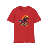 Long Live the Cowboy, Western Horse T-Shirt for Men - The Best New Thing
