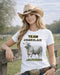 Charolais T-Shirt, Charolais Cattle Farmer Tee, Livestock Apparel - The Best New Thing