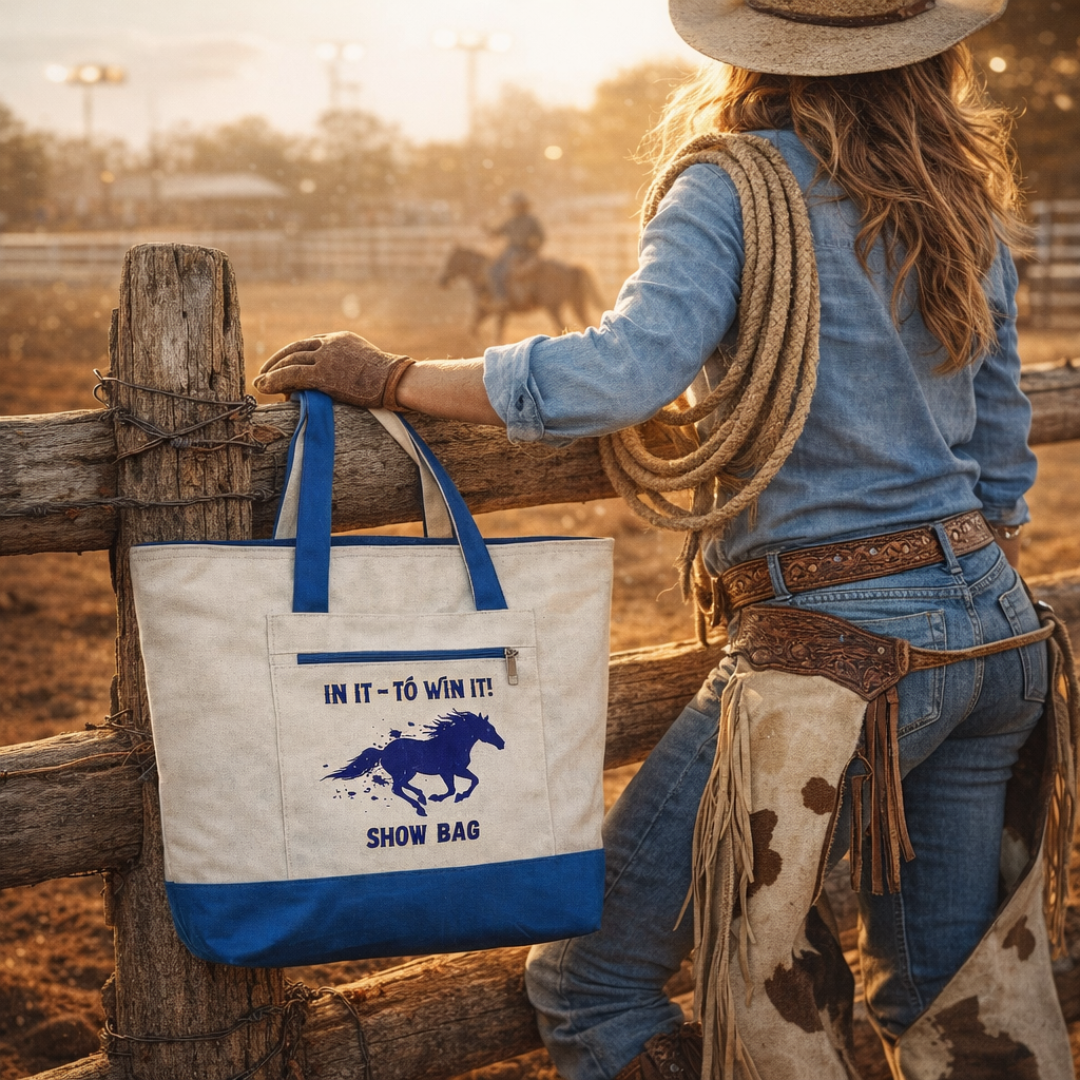 View details for Horse Show Bag, Canvas Totes, Show Essentials Horse Show Bag, Canvas Totes, Show Essentials
