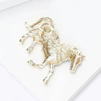 Cowgirl Gift Ideas, Rhinestone Horse Brooches, Jacket Party Accessory - The Best New Thing
