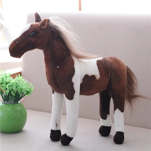 Soft Realistic Plush Stuff Toy Horses for Kids - The Best New Thing